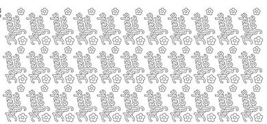Thank You- Pack of 10 Silver on Silver Peel offs