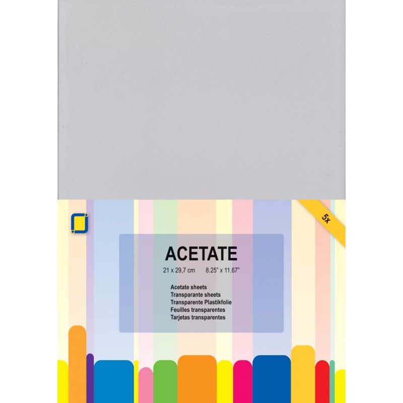 A4 Acetate Sheets (x5)