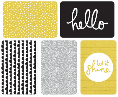 6"x 4" Cards - Let it shine