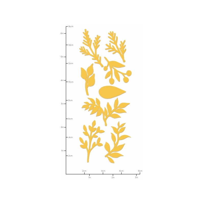 Decorative Die Mini Foliage