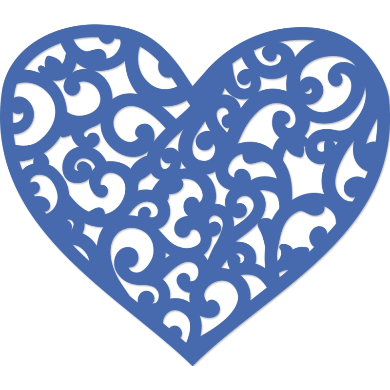 Decorative Die Decorative Heart
