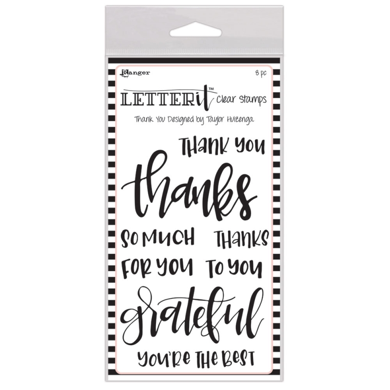 Ranger - Letter It - Thank You stamp set