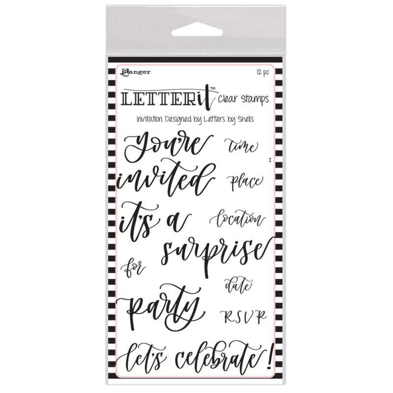 Ranger - Letter It - Invitation stamp set