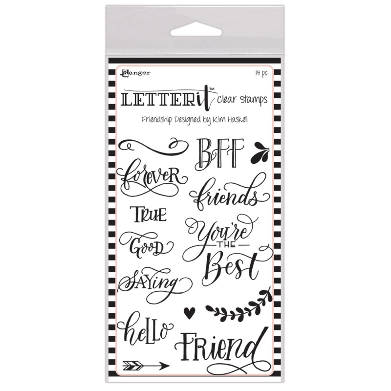 Ranger - Letter It - Friendship stamp set