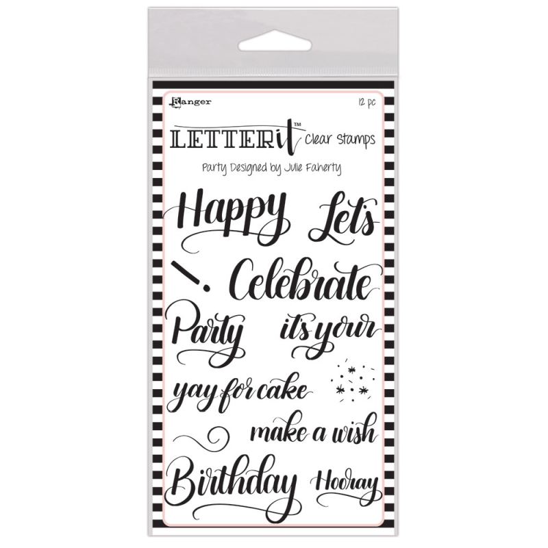 Ranger - Letter It - Party stamp set
