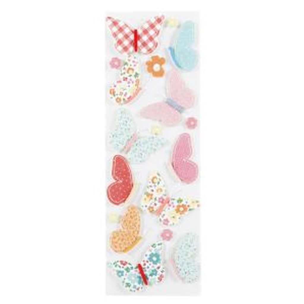 Martha Stewart Crafts - Stitched Butterfly Stickers