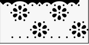 Martha Stewart Crafts - Deep Edge Punch Blossom Eyelet