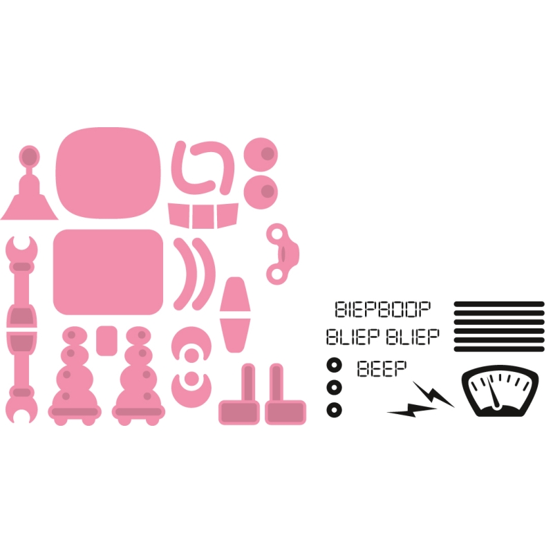 Marianne Designs - Robot die set