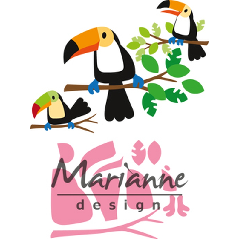 Marianne Designs - Eline's Toucan die set
