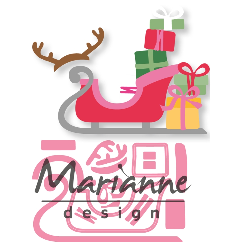 Marianne Designs - Eline's Sleigh die set
