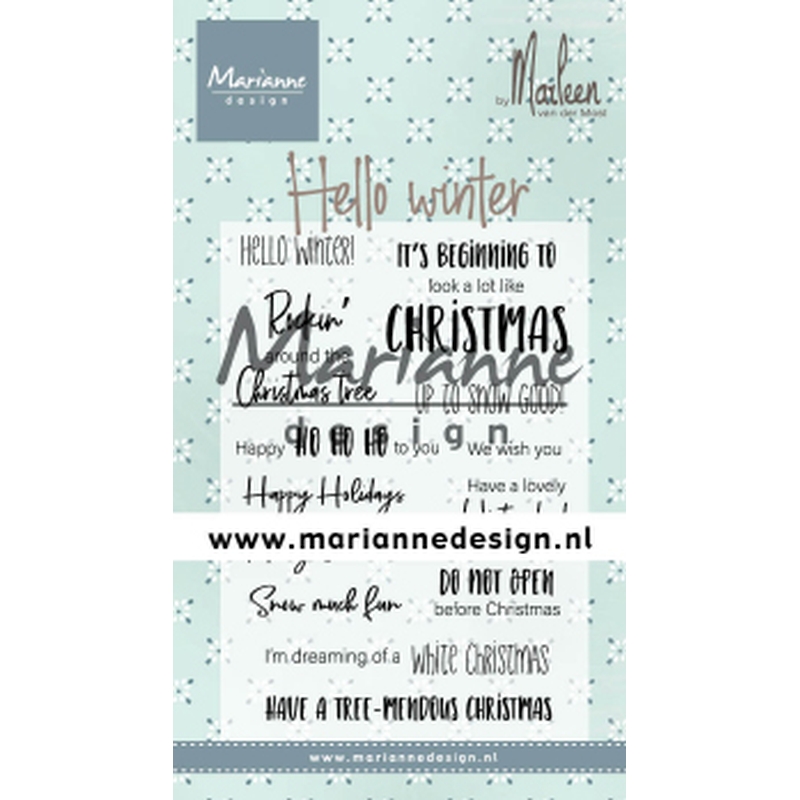 Hello winter by Marleen