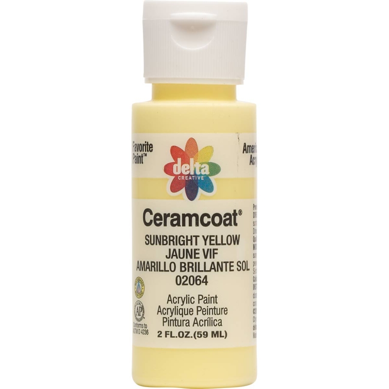 Delta Ceramcoat - Sun Bright Yellow (2oz)