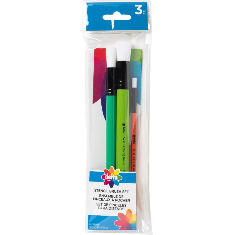 Delta Ceramcoat Brush Stencil (x3)