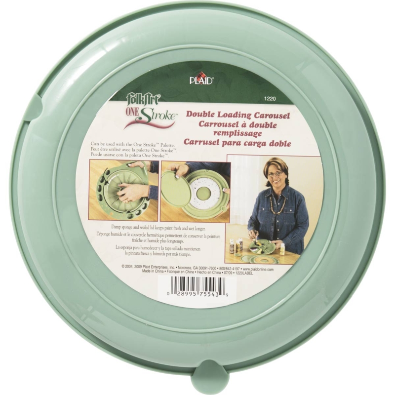 FolkArt - Double-Load Paint Palette Carousel