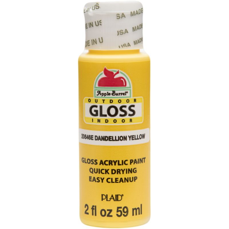 Apple Barrel Gloss - Dandelion Yellow (2oz)