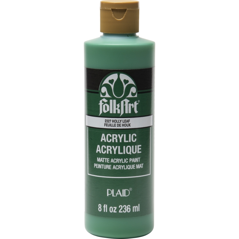 FolkArt Acrylic Paint - Holly Leaf (8oz)