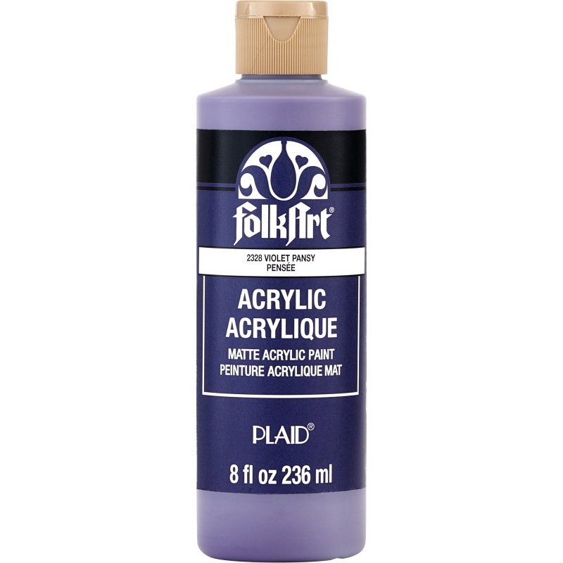 FolkArt Acrylic Paint - Violet Pansy (8oz)