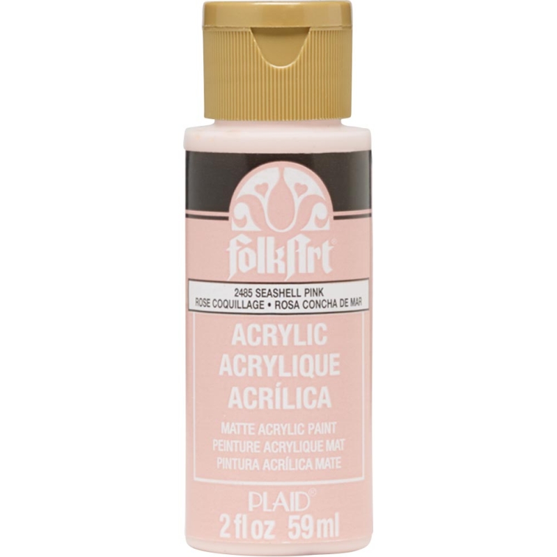 FolkArt Acrylic Paint - Seashell Pink (2oz)