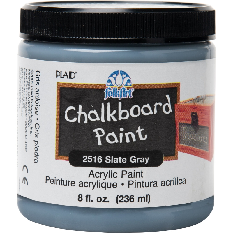 FolkArt Chalkboard - Slate Grey (8oz)