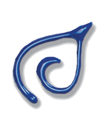 Plaid Fashion Relief™ Dimensional Fabric Paint – Navy Blue Shiny (1.1oz)