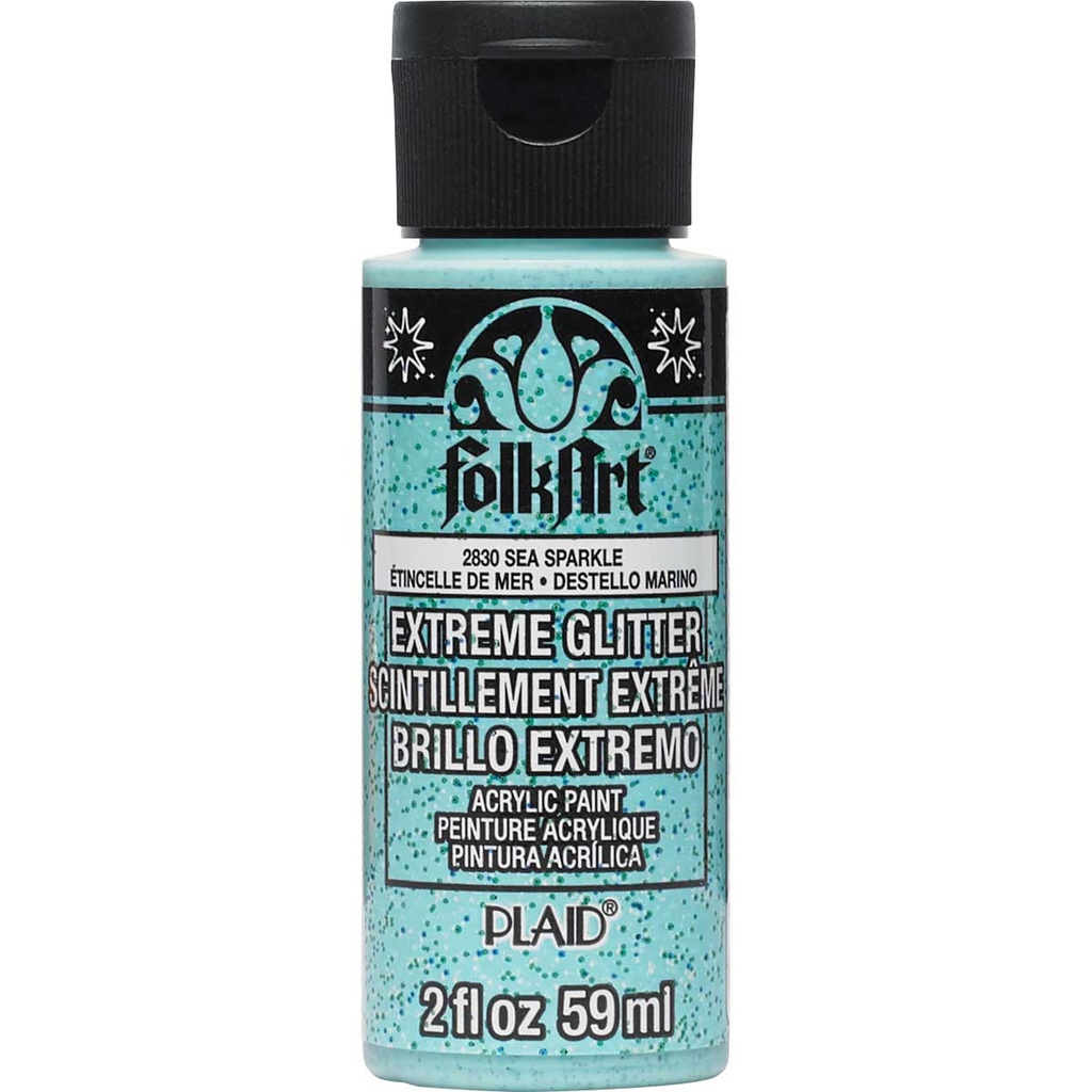 FolkArt Extreme Glitter™ - Sea Sparkle (2oz)