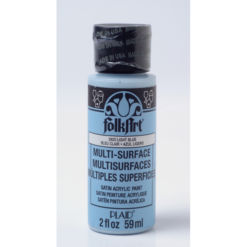 FolkArt Multi-Surface Satin - Light Blue (2oz)