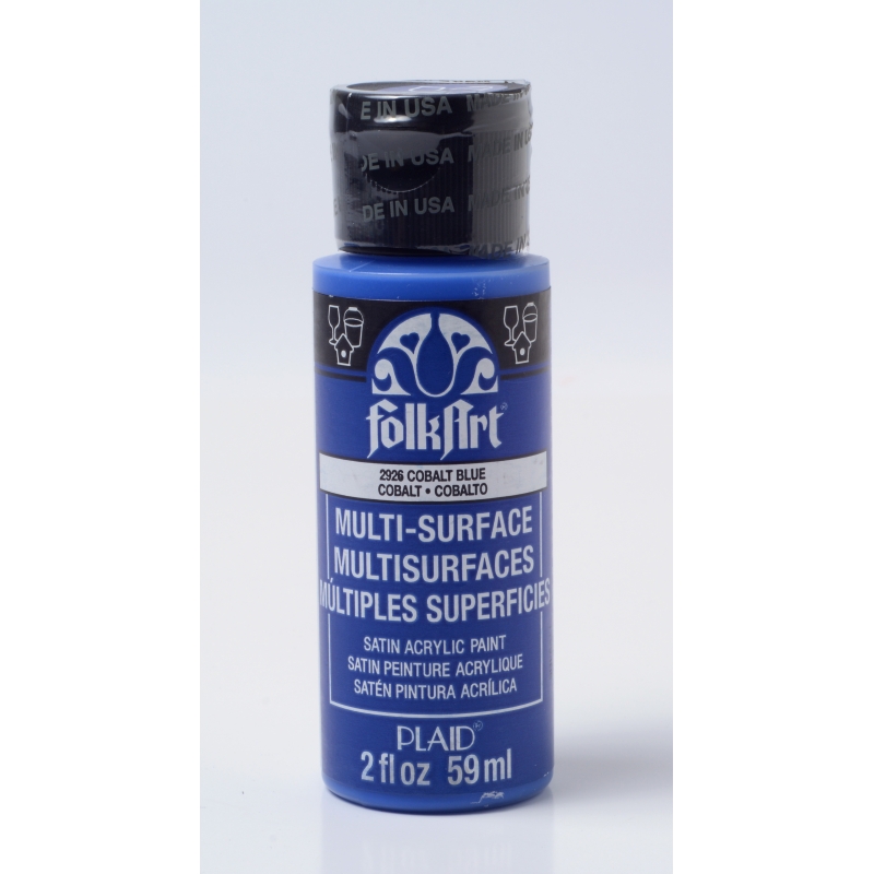 FolkArt Multi-Surface Satin - Cobalt Hue (2oz)