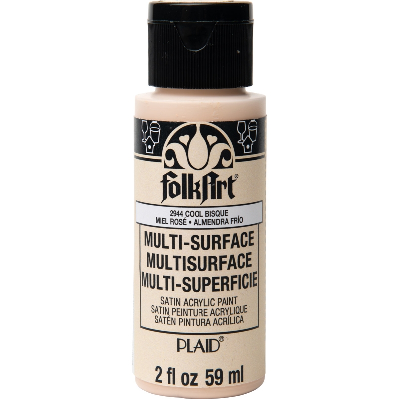 FolkArt Multi-Surface Satin - Cool Bisque (2oz)