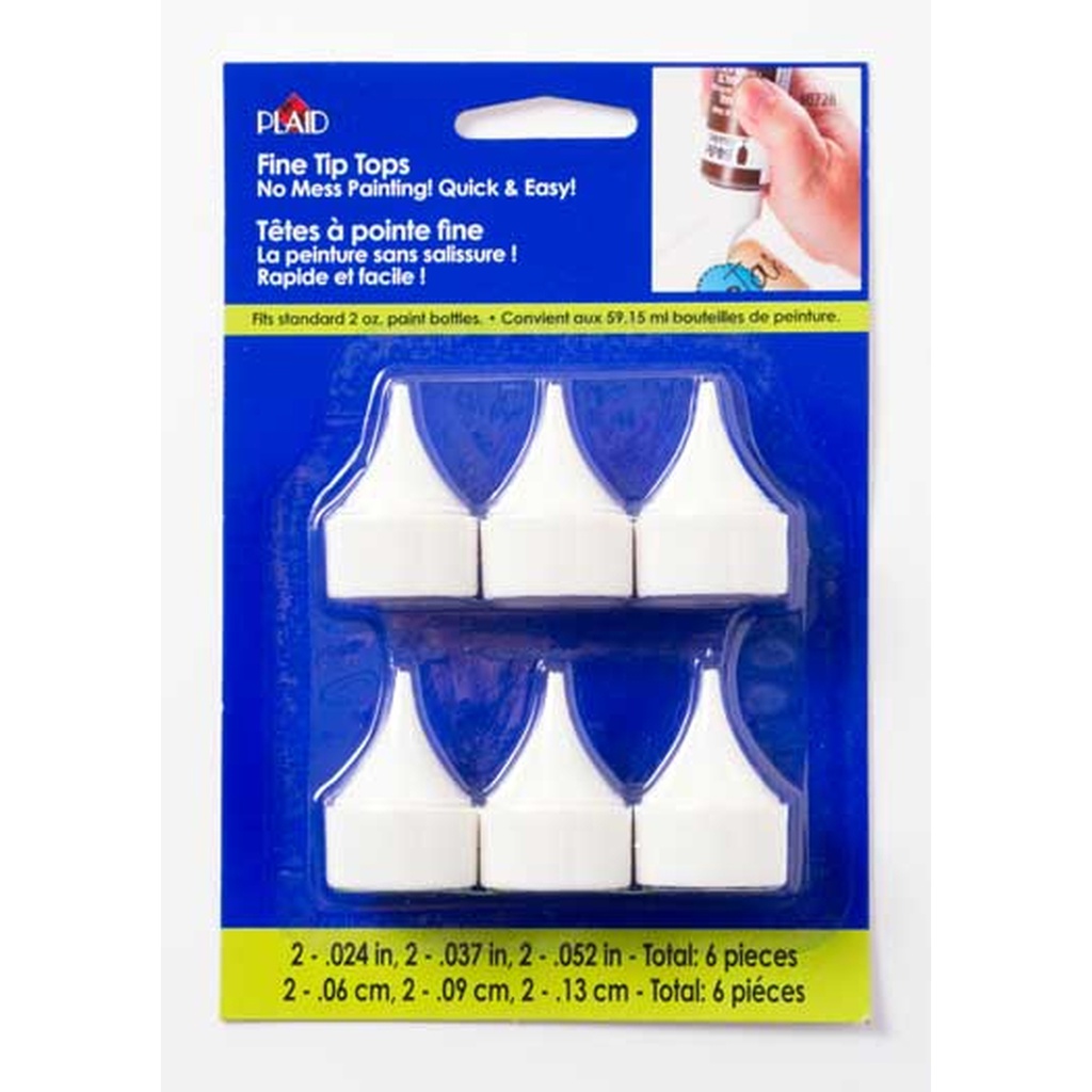 Plaid Tip Writers (6 Pieces)