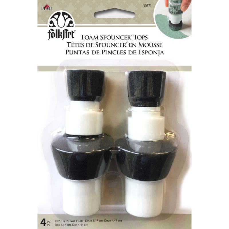 FolkArt Home Décor - Bottle Top Foam Spouncers (4 Pieces)