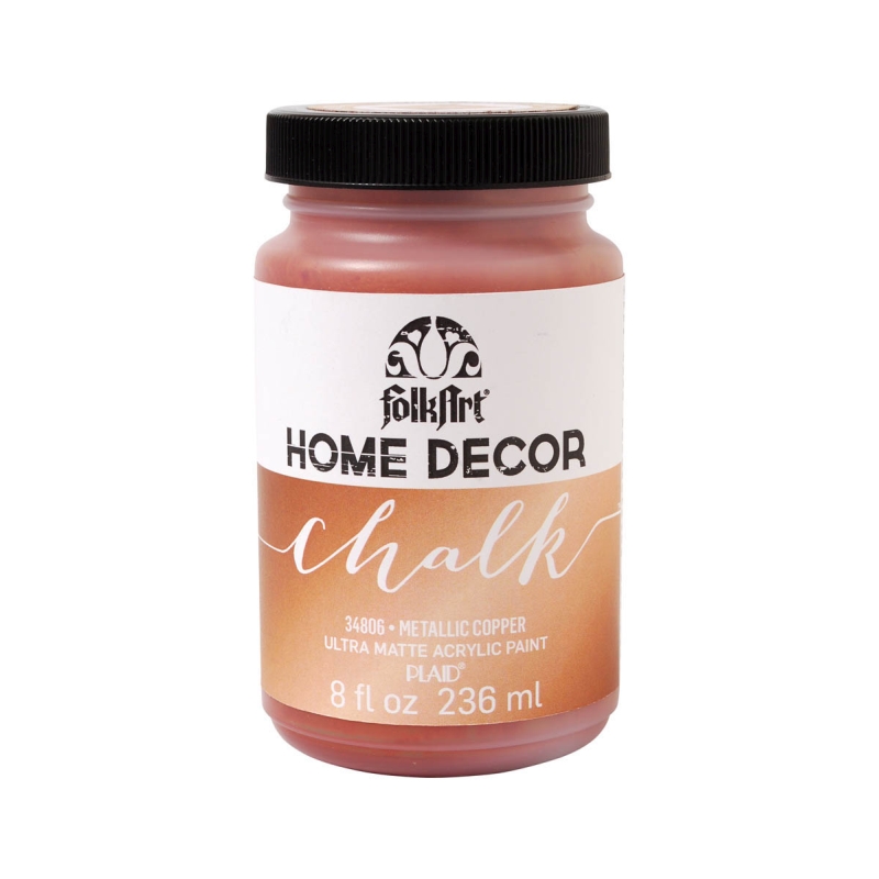 FolkArt Home Décor - Metallic Copper Chalk Paint (8oz)