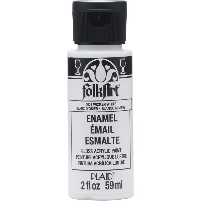 FolkArt Enamels™ - Wicker White (2oz)
