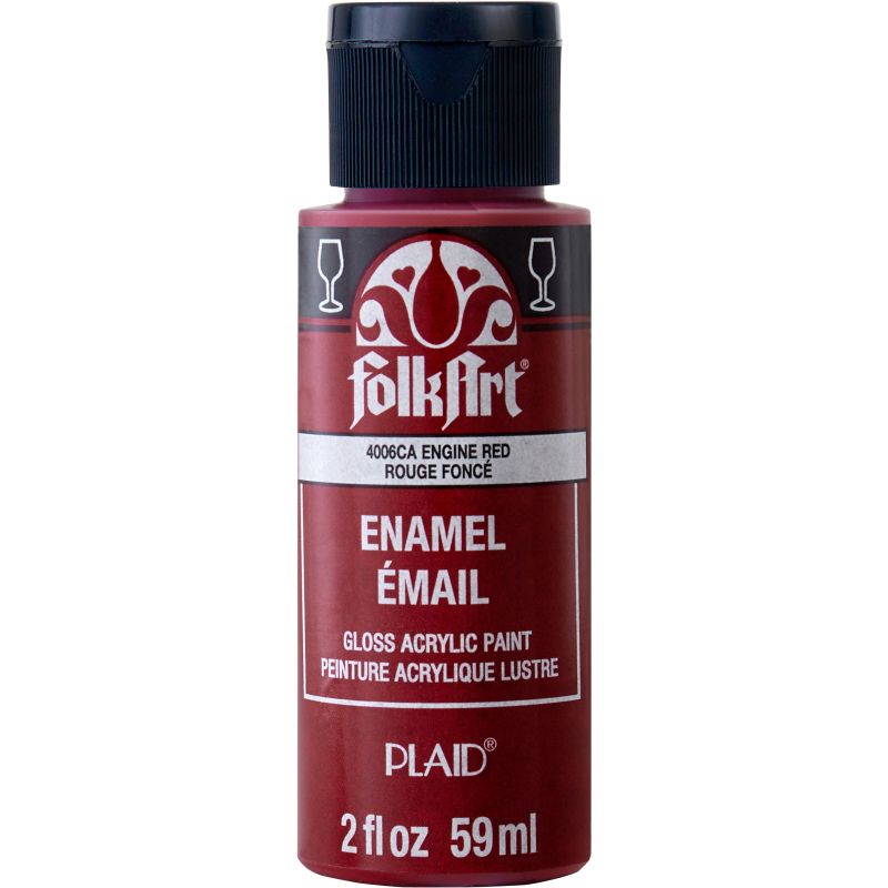 FolkArt Enamels™ - Engine Red (2oz)