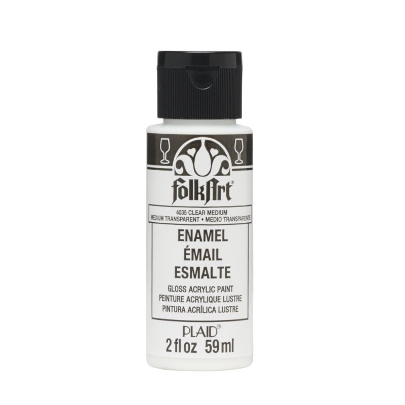 FolkArt Enamels™ - Clear Medium (2oz)