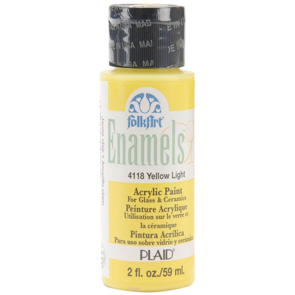 FolkArt Enamels™ - Yellow Light (2oz)