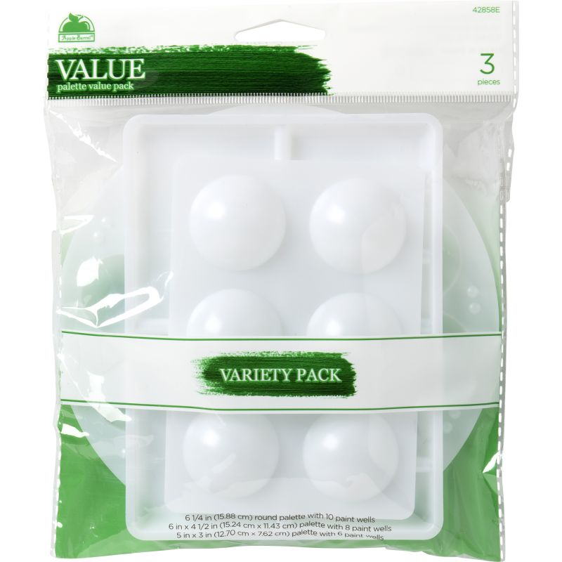 Apple Barrel - Paint Palette Value Pack (3 piece)