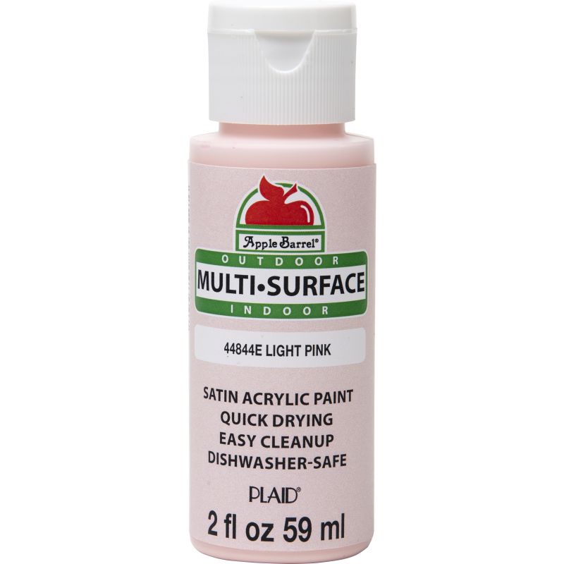 Apple Barrel Multi-Surface - Light Pink (2oz)
