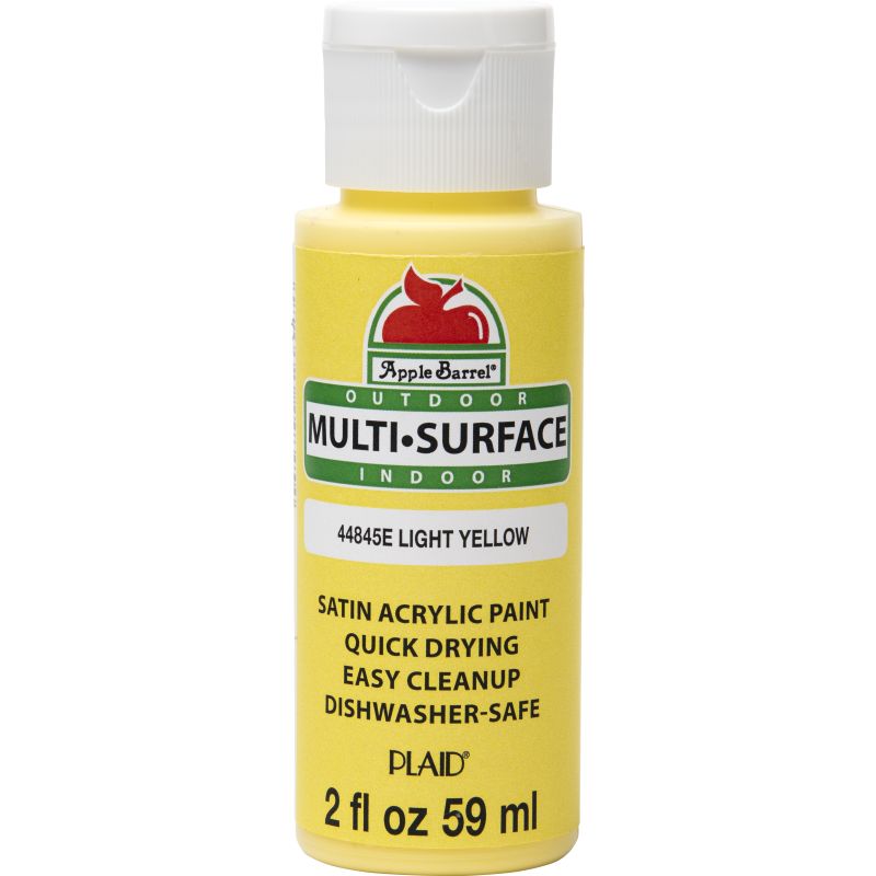 Apple Barrel Multi-Surface - Light Yellow (2oz)