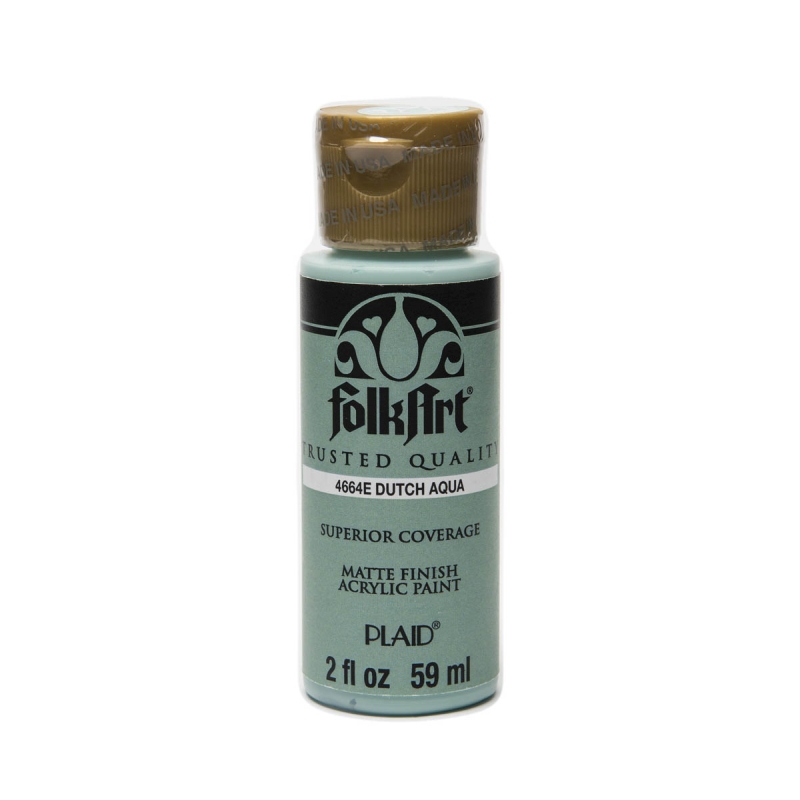 FolkArt Acrylic Paint - Dutch Aqua (2oz)