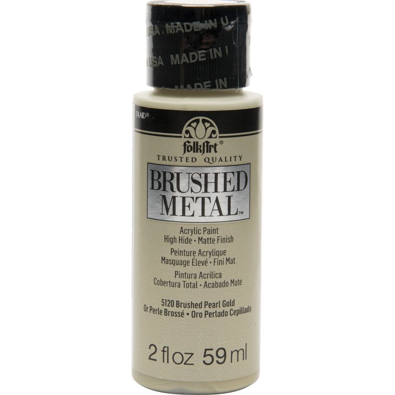 FolkArt Brushed Metal - Pearl Gold (2oz)