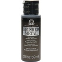 FolkArt Brushed Metal - Black (2oz)