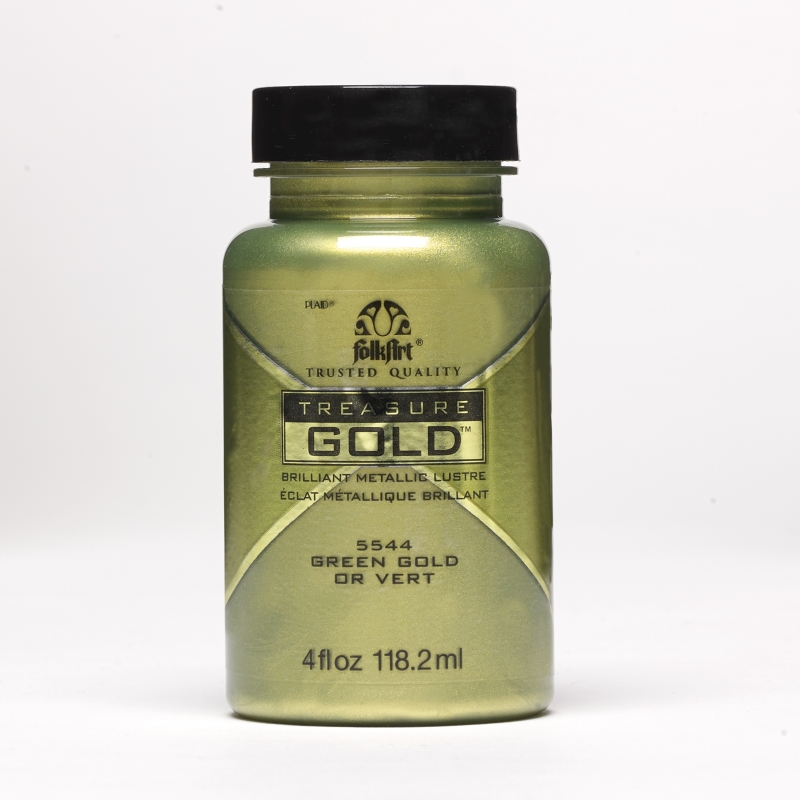 FolkArt Treasure Gold - Green Gold (4oz) 