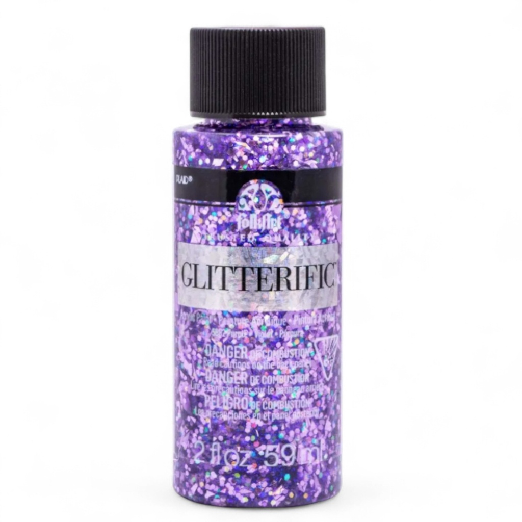 FolkArt Glitterific - Purple (2oz)