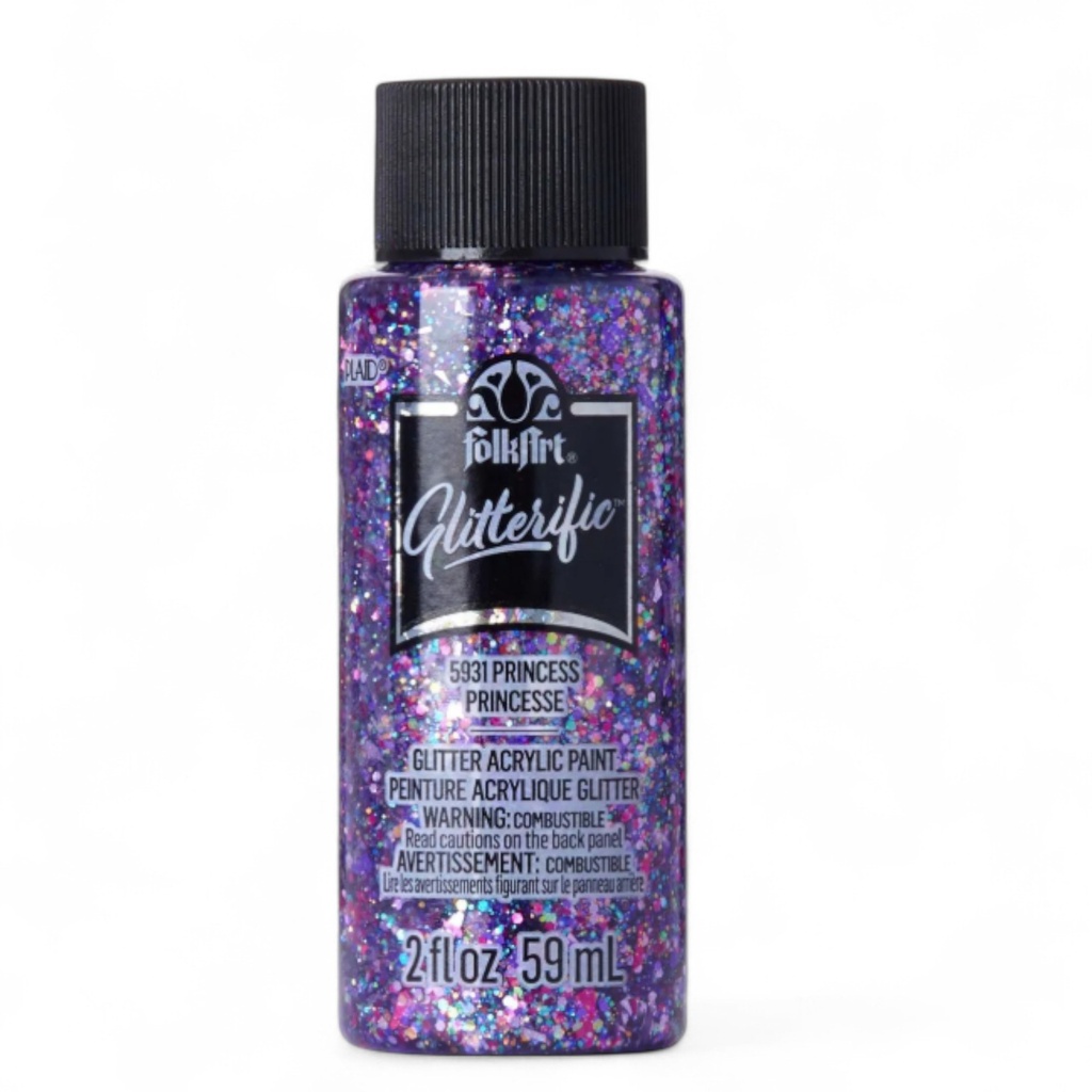 FolkArt Glitterific - Princess (2oz)