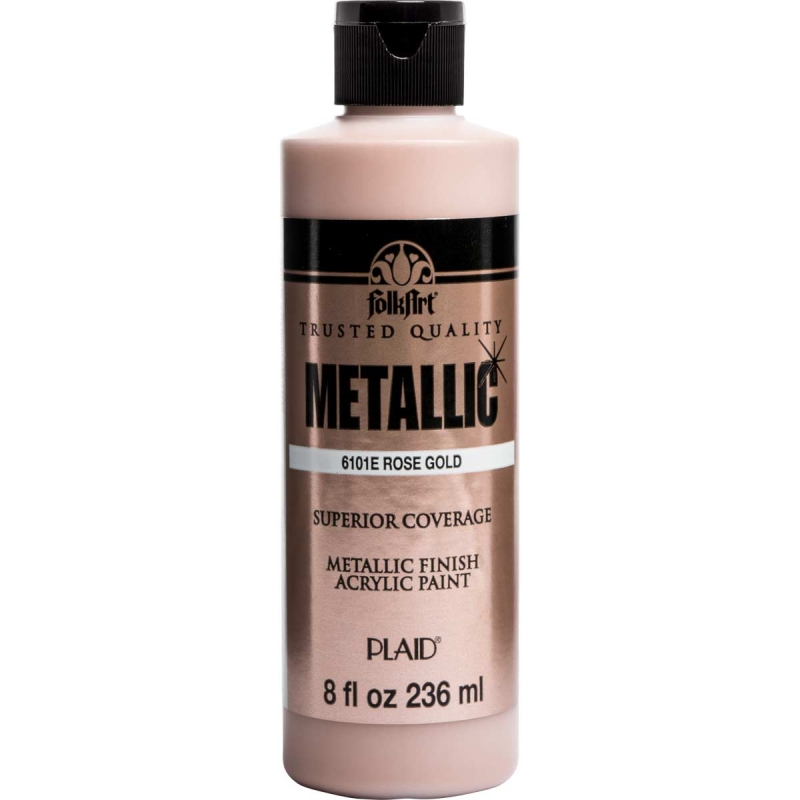 FolkArt Metallic - Rose Gold (8oz)