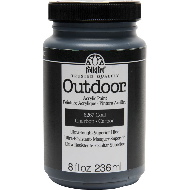 FolkArt Outdoor - Coal (8oz)