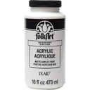 FolkArt Acrylic Paint - Wicker White (16oz)