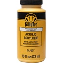 FolkArt Acrylic Paint - School Bus Yellow (16oz)