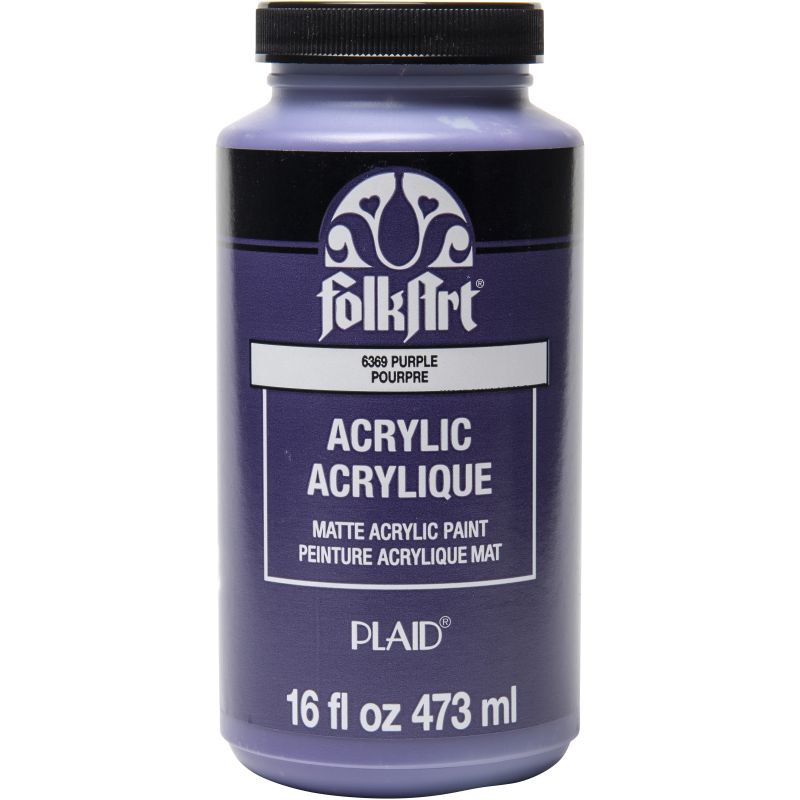 FolkArt Acrylic Paint - Purple (16oz)