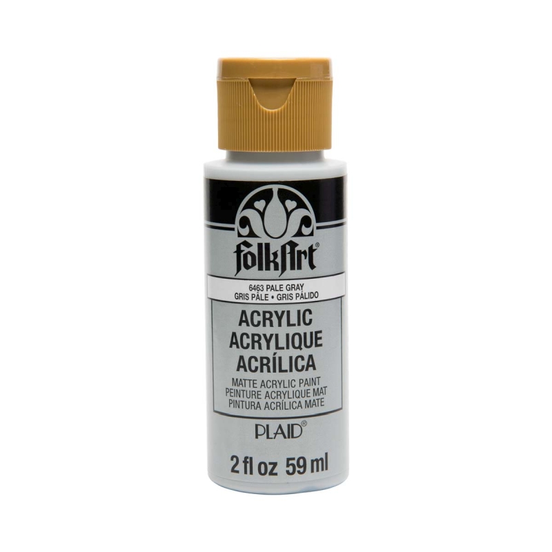 FolkArt Acrylic Paint - Pale Gray (2oz)